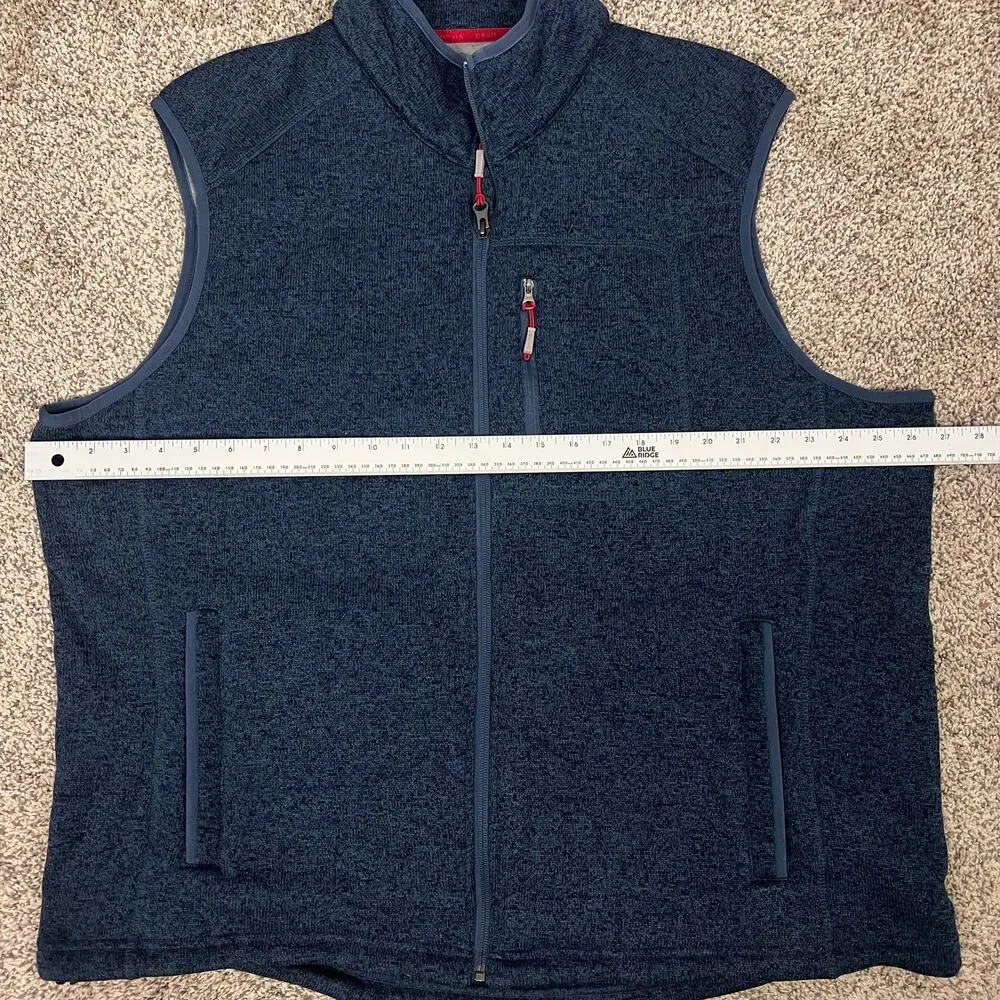 Orvis Mens XXL Gorpcore Outdoors Fishermancore Full Zip Mock Neck Sweater Vest